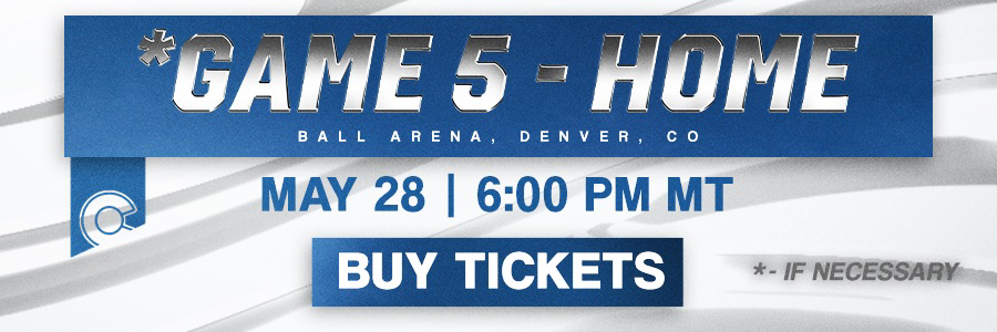Game 5 - May 28 @6:00PM
