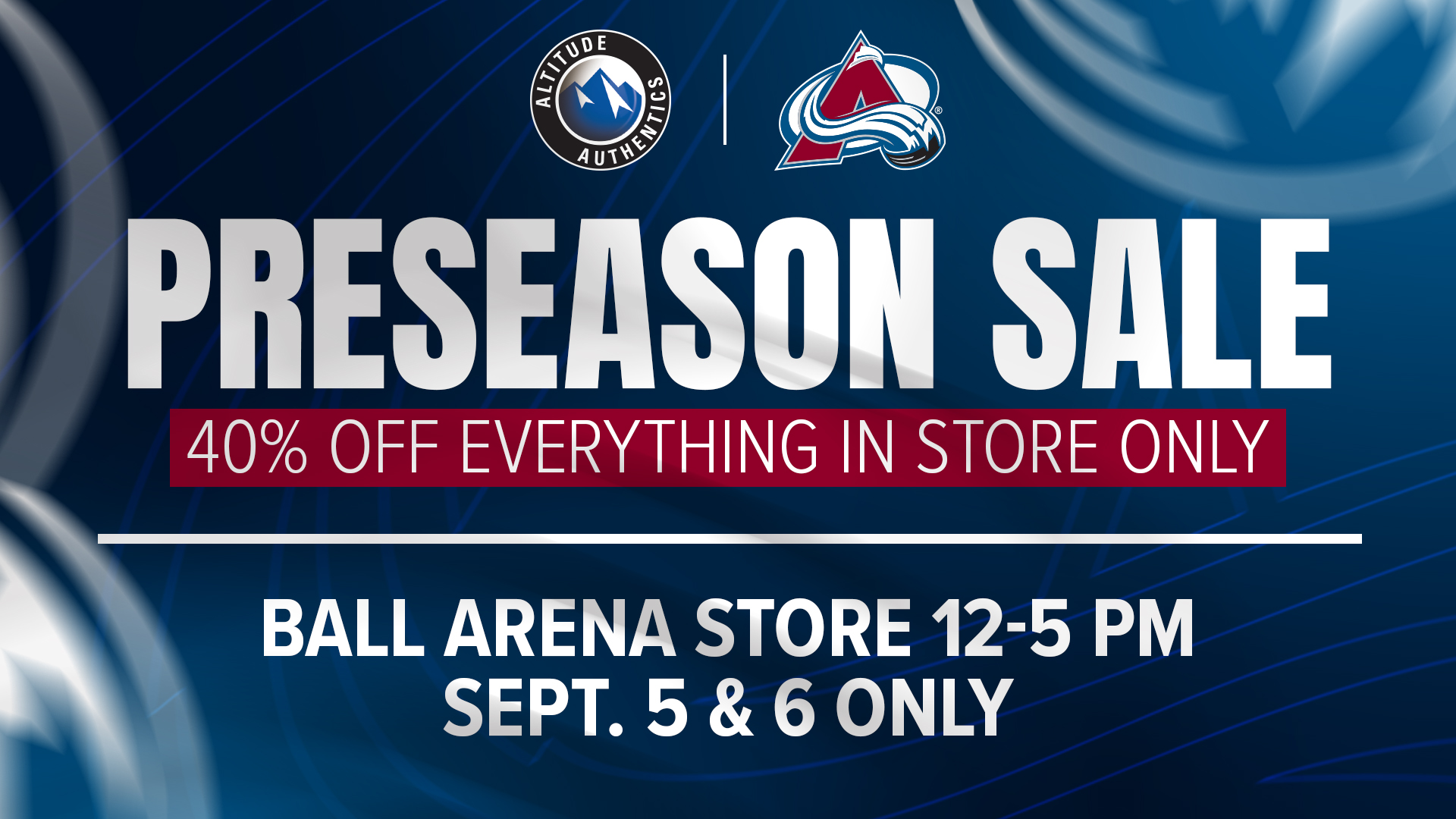 Preseason Sale at Altitude Authentics