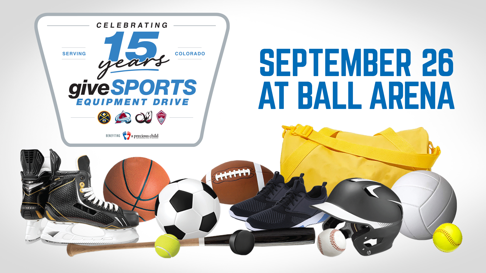 giveSports Drive This Weekend