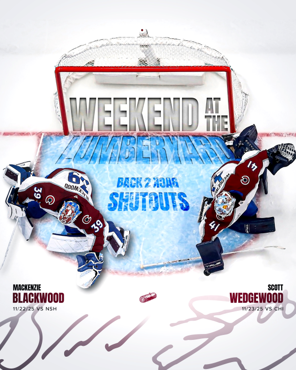 Weekend at the Lumberyard! Back 2 Back Shutouts