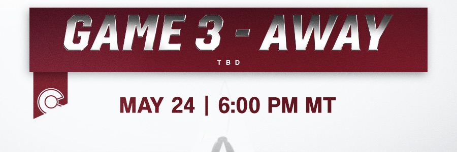 Game 3 - May 24 @6:00PM