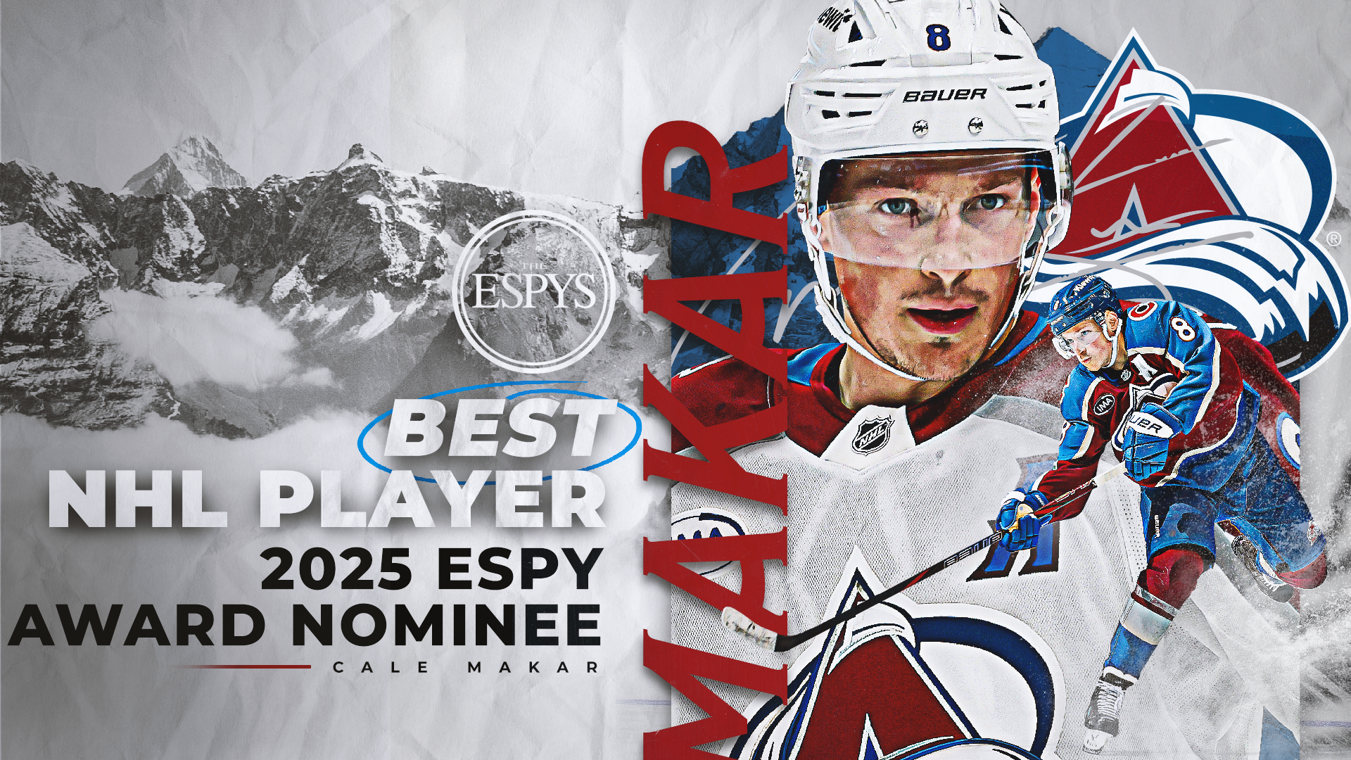 Vote Cale for Best NHL Player
