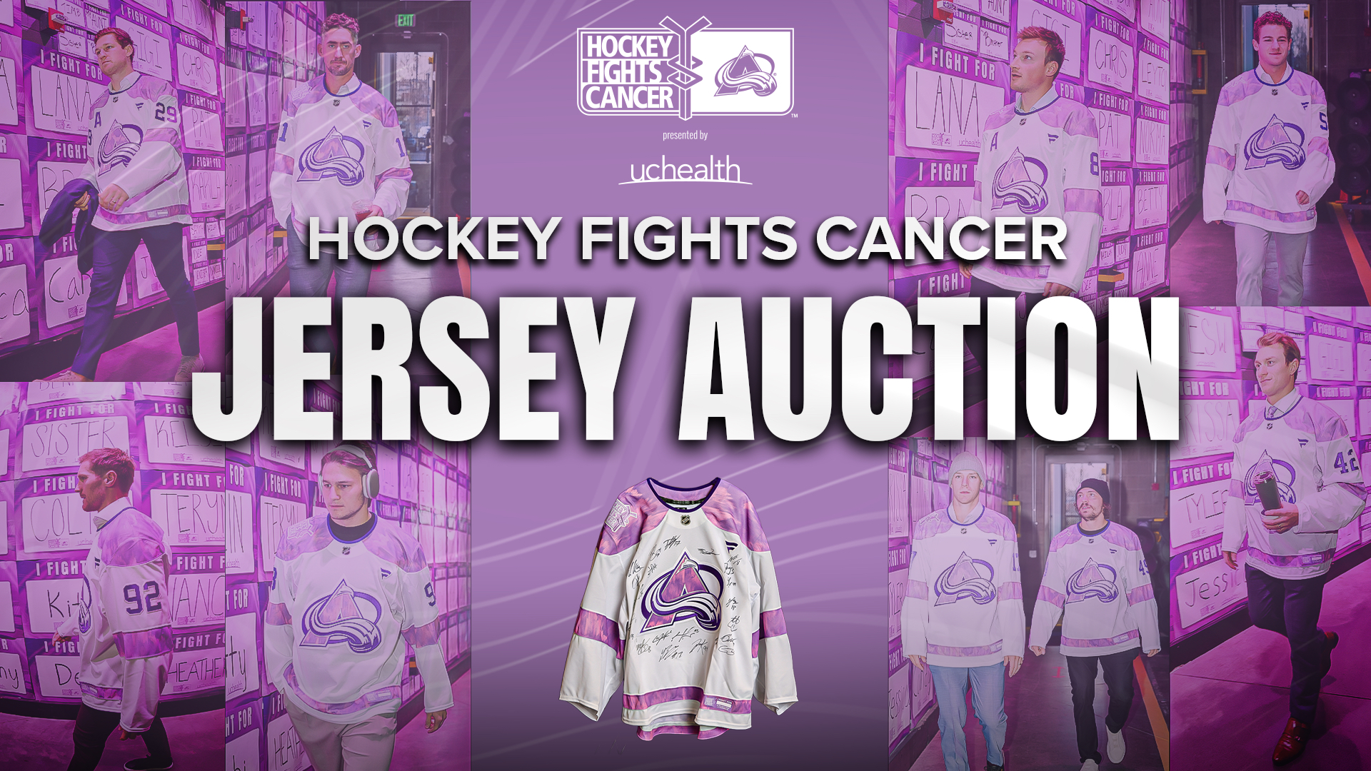 Hockey Fights Cancer Auction