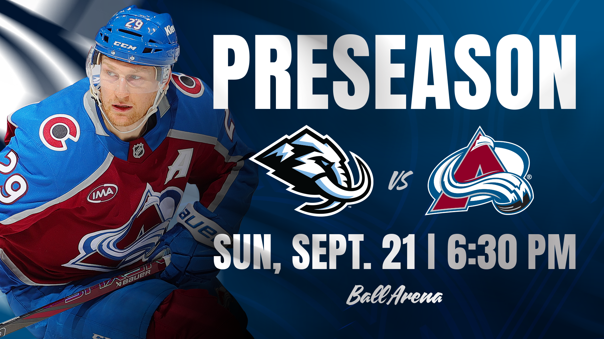 Avalanche vs. Mammoth at Ball Arena