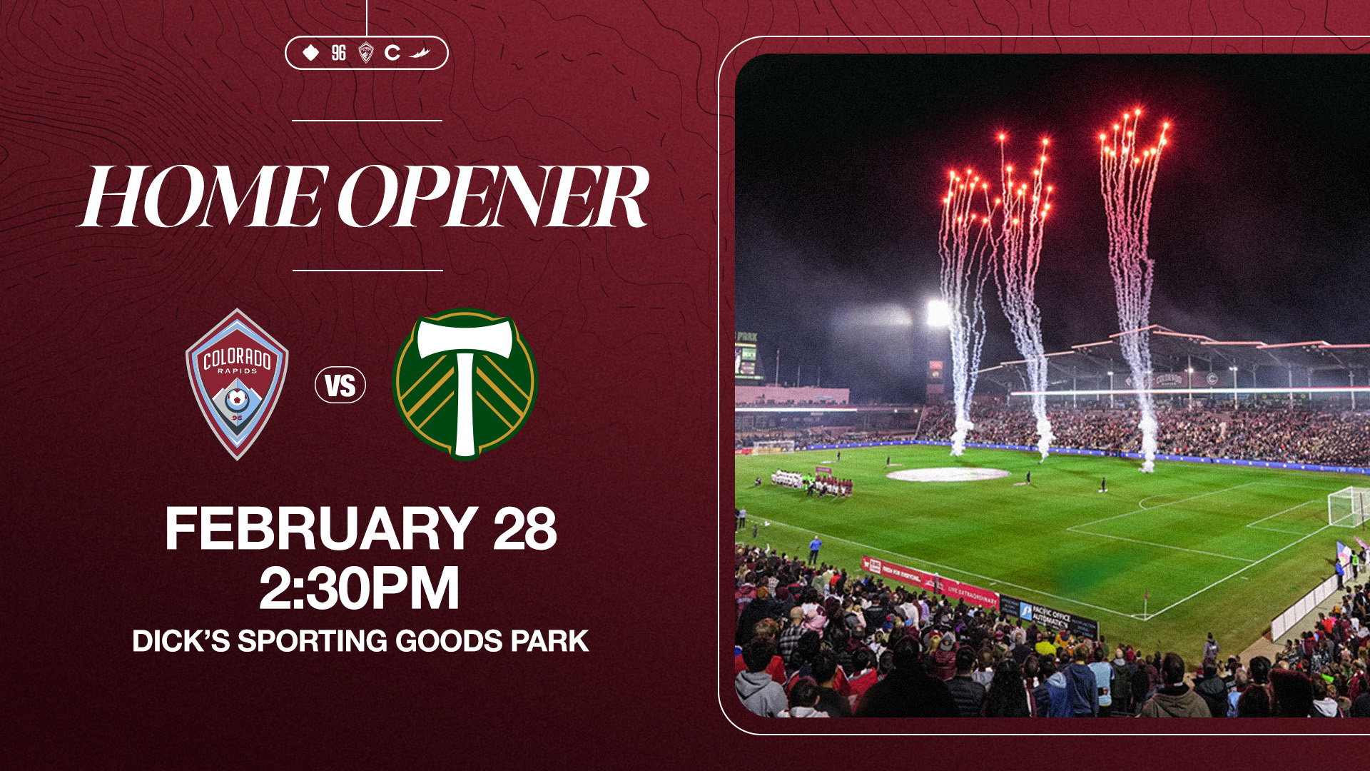 Rapids 2026 Home Opener